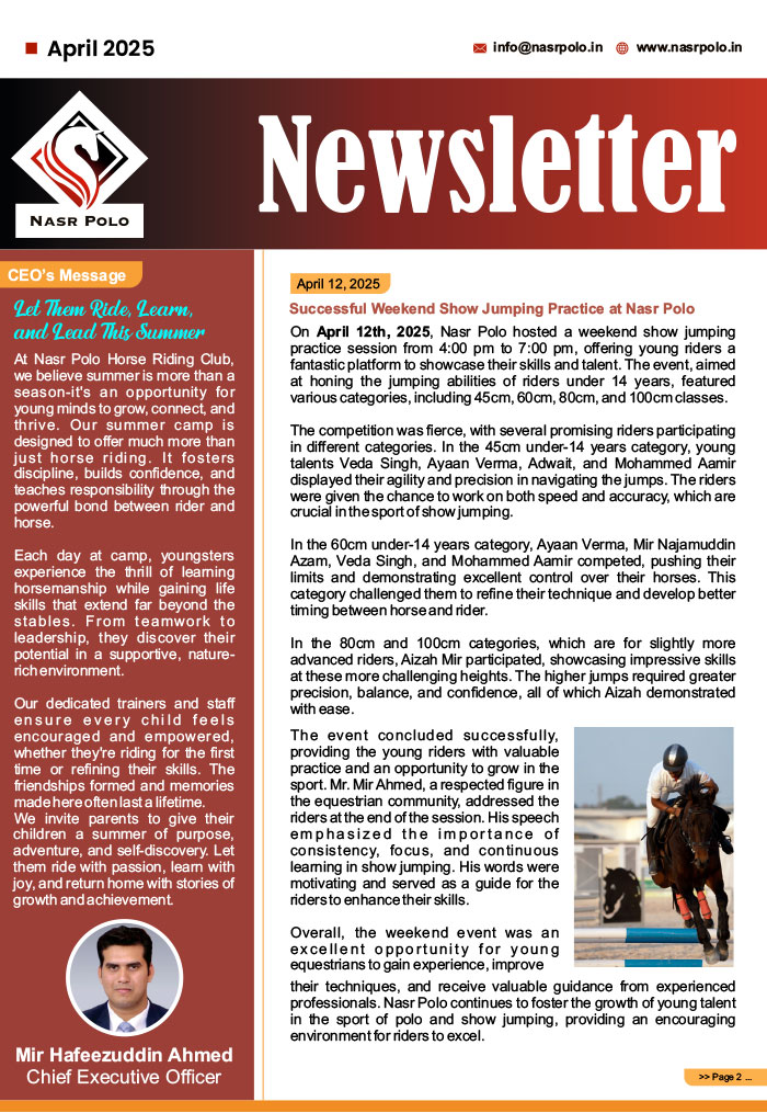 Nasr Polo April 2025